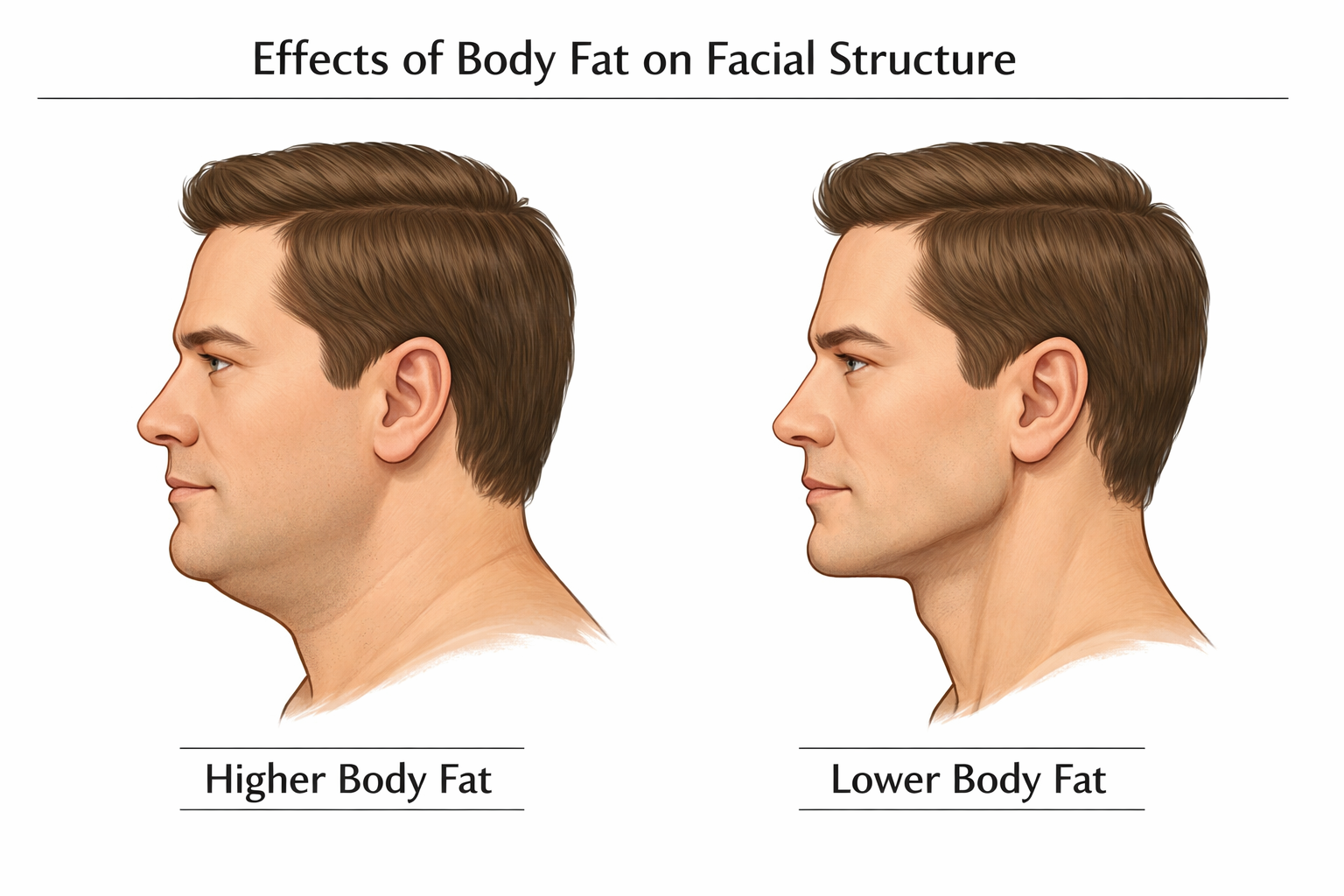 Impact of Body Fat on Facial Definition